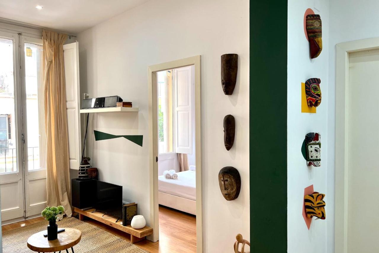 Centric 2 Bedroom With A Private Lovely Terrace Appartamento Barcellona